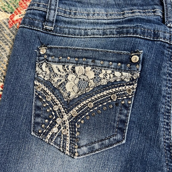 Earl Jean sequin denim skinny jeans - Picture 7 of 11